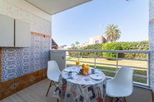 A balcony or terrace at Gaviotas 4
