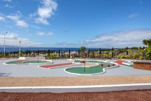 a park with a bunch of skate parks at Jardines del Sol in Playa Blanca