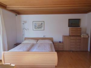 Postel nebo postele na pokoji v ubytování Ferienwohnung Habel