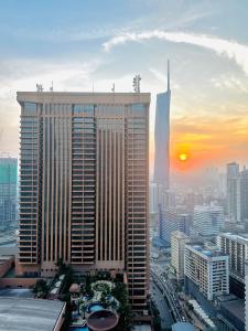a view of a large building in a city at Elements service suite@ Times Square in Kuala Lumpur
