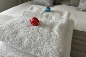 Whitstable The Jolly客房内的一张或多张床位