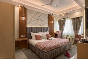 Letto o letti in una camera di Sarang Palace - A Luxury Boutique Hotel