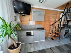 Kuchyňa alebo kuchynka v ubytovaní Apartament 4 plus 1 w Karkonoszach