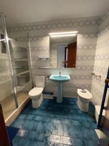 Vonios kambarys apgyvendinimo įstaigoje Sitges Center Penthouse