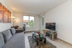 Posezení v ubytování Bel appartement-garage privé-balcon-wifi fibre