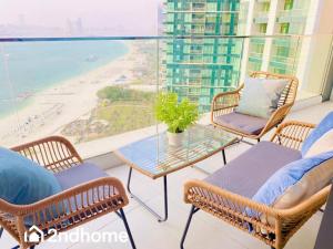 Posezení v ubytování 2ndhome - Address Beach Residence - Ain Dubai View
