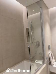 Koupelna v ubytování 2ndhome - Address Beach Residence - Ain Dubai View