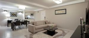 Posezení v ubytování Fraser Suites Abuja