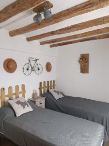 Postel nebo postele na pokoji v ubytování Apartament Turístic Campdevànol