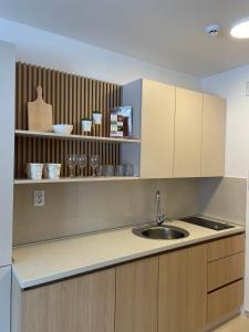 Køkken eller tekøkken på Nivalis Residence 6