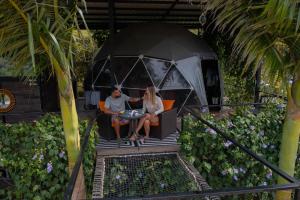 Ospiti di Glamping Montecarlo Domo Geodesico y Sauna Finlandés Guatapé