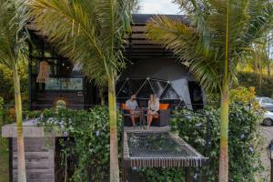 Giardino di Glamping Montecarlo Domo Geodesico y Sauna Finlandés Guatapé