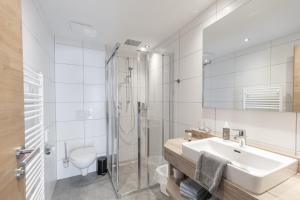 Baðherbergi á Hotel Garni Birkhahn