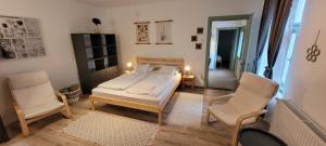 Posteľ alebo postele v izbe v ubytovaní Zrínyi 11 Apartments