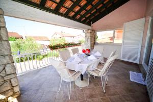 Balkón nebo terasa v ubytování Holiday Home Lucija