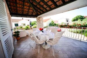 Balkón nebo terasa v ubytování Holiday Home Lucija