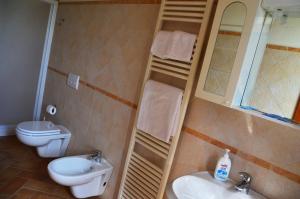 Kylpyhuone majoituspaikassa B&B Il Casolare