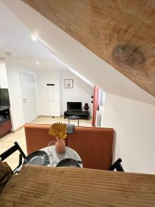 /Sacré studio/Parking privé/Wifi的厨房或小厨房