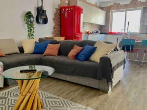 Area soggiorno di Cozy appartament sea view