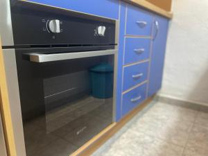 A kitchen or kitchenette at Lorentz Holiday Home