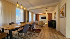 Posezení v ubytování YFB I 130m2 Designwohnung mit 2 Bädern