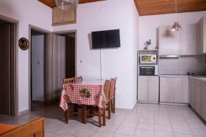 Köök või kööginurk majutusasutuses Dimitra House