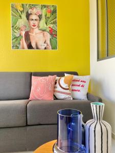 Posezení v ubytování Appartement Frida de la Marina