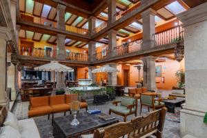 Posezení v ubytování Hotel Casa Primavera Boutique & Spa