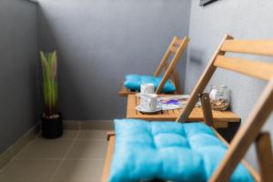 Prostor za sedenje u objektu Apartman Iris