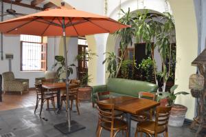 Posezení v ubytování Hotel Meson del Mar