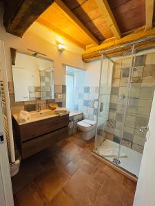 Ванна кімната в La valle incantata