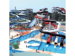 an image of a water park on a cruise ship at Centurion Hotel Villa Suite Fukui Ekimae - Vacation STAY 34532v in Fukui