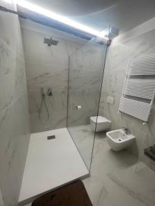 Um banheiro em Albergo Marin