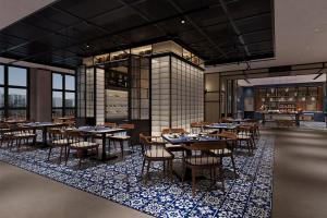 南通海门福朋喜来登酒店餐厅或其他用餐的地方