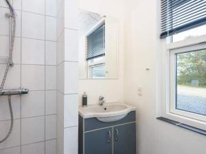 Koupelna v ubytování Holiday home Ansager XXXVI