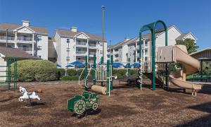 a playground with a slide at 2 Bedroom Deluxe Villa at the Wyndham Nashville Resort in Nashville