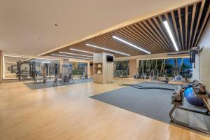 Fitness centrum a/nebo fitness zařízení v ubytování Hilton Guangzhou Science City, Free Shuttle Bus during Canton Fair