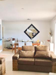 Posezení v ubytování Conforto a Beira-Mar: Apartamento Resort Aracaty