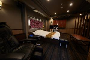 Posezení v ubytování ROOM Sodegaura