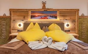 Postel nebo postele na pokoji v ubytování Voppichlhof App Margerite