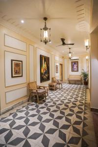 Posezení v ubytování Dev Mahal - A Boutique Heritage Hotel