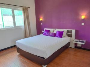Postel nebo postele na pokoji v ubytování HOTEL TILAMAS