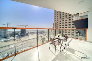 Balkón nebo terasa v ubytování Timeless 1BR at Binghatti Avenue Al Jaddaf by Deluxe Holiday Homes