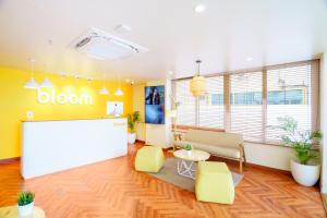 TV a/nebo společenská místnost v ubytování Bloom Hotel - Cyber Towers
