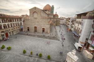 Výhľad na mesto Florencia alebo výhľad na mesto priamo z penziónu