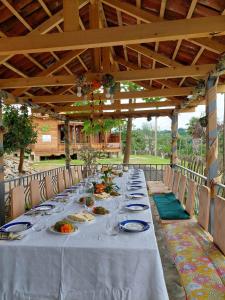 Restaurace v ubytování Skijis Sakhli