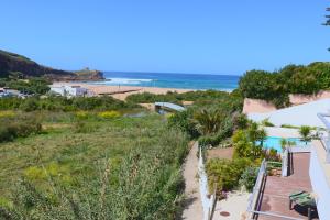 a view of the beach from the house at Ericeira (S. Lourenco) Apartment in Ribamar