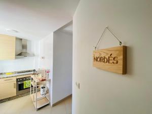 Nhà bếp/bếp nhỏ tại Nordés