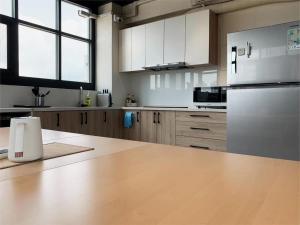谷園酒店公寓Good Garden Apartment廚房或簡易廚房