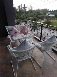 Балкон или терраса в Klong Muang Beach Apartment